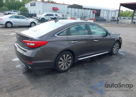 2015 Hyundai Sonata Sport z USA, uszkodzony, nr VIN 5NPE34AF3FH192663